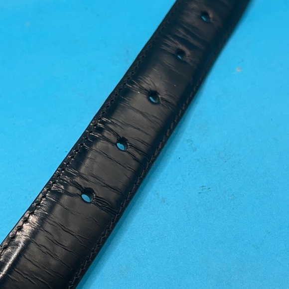 Brighton medium 24603 Classic Black Leather Belt with Silver Buckle, 36 inch - Picture 7 of 8